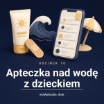 Odcinek 10 — Plaster rozmókł, krem z zeszłego lata: apteczka nad wodę z dzieckiem